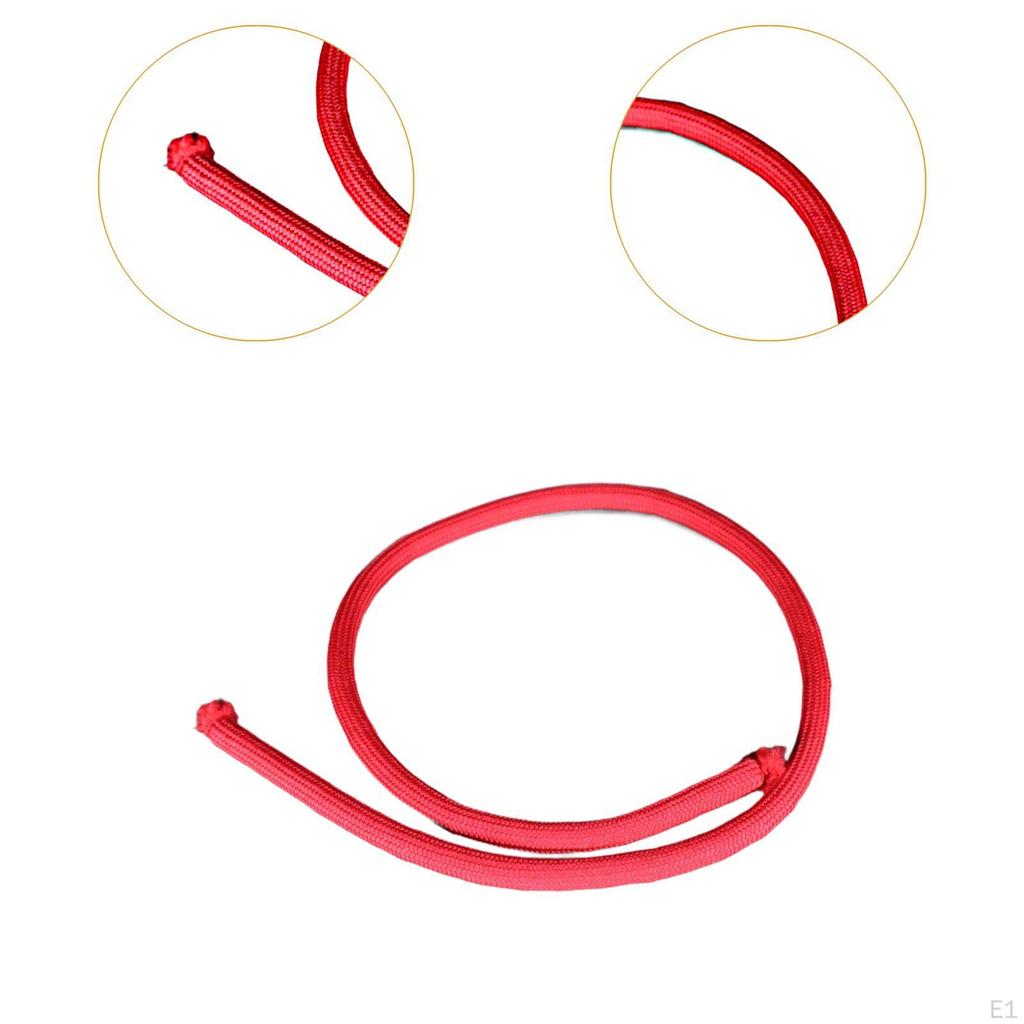 Game Tricks Stiff Rope,Easy to Do Games,Gag Flexible Gimmick Props,Red The Rigid Rope Maker
