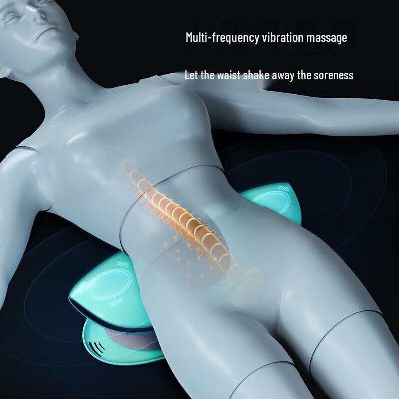 Aux Smart Lumbar Massager with Heat and Pulse