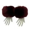 Soft Furry Wrist Sleeves for Fashionable Women and Trendy Youth Arm Warmer Multicolored Y2K Furry Wrist Cuffs