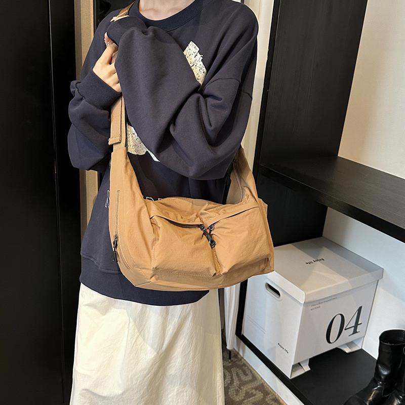 IELGY Foreign Trade Autumn Winter New Style Large-Capacity Nylon Fashion One-Shoulder Messenger Bag