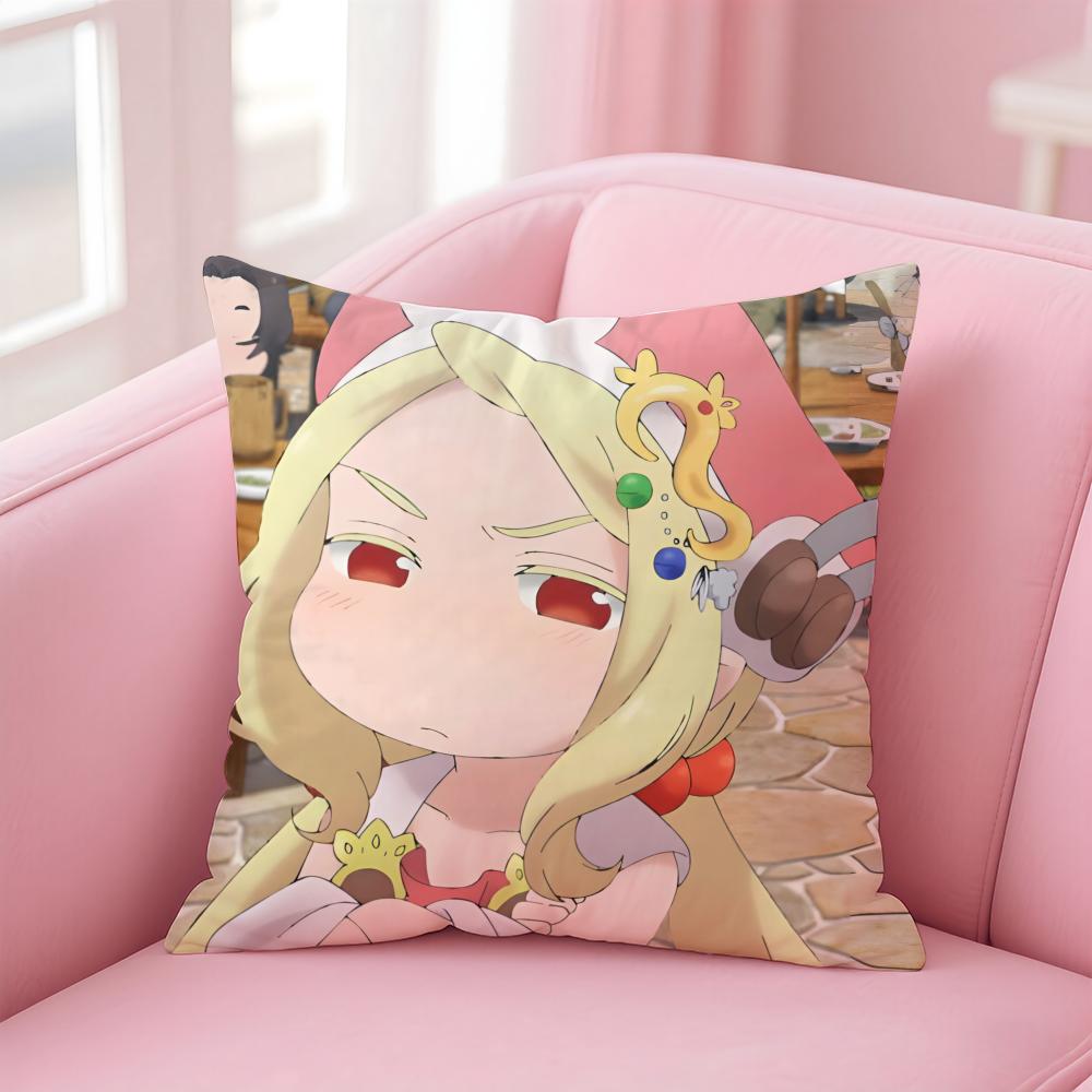 Hakumei To MMikochis Cushion Cover Comfortable Reversible Pillow Cover Ideal For Car Sofa Bedroom & Beyond