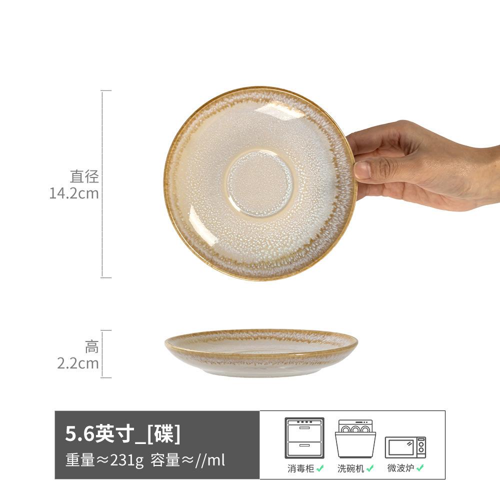 Say Goodbye To Dirty Dining Table Ceramic Bone Spitting Saucers Home Hotel Front Dishes Cold Dishes Snacks Dishes Tableware Small Plates