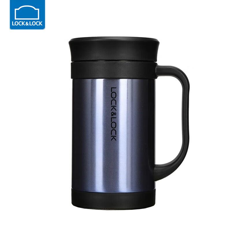 LOCK&LOCK 304 Stainless Steel Vacuum Insulated Tea Mug with Infuser