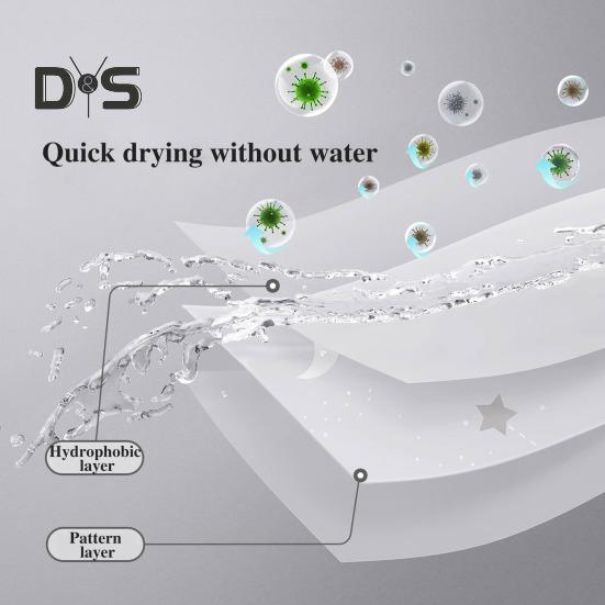 Shower Curtain with Hooks Waterproof Tear-Proof Easy To Clean Different Printings Quick Dry Light-penetrating Mold-proof Shower Liner