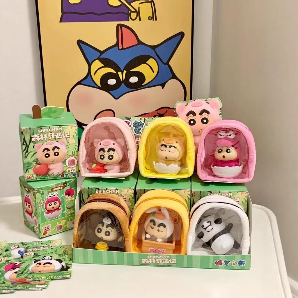 LDCX Crayon Shin-chan Himawari Vinyl Plush Toys  Cute Anime Action Figure Collectible Model Pendant Model Toys