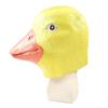 Máscaras de Animales Divertidas Novedad Diseño de Cabeza Completa Accesorios de Cosplay Máscara de Cabeza de Pato Amarillo Halloween