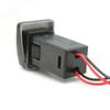 Car Charger TYPE-C PD QC3.0 USB Dual Socket Phone Charger Interface Adapter For Toyota RAV4 Rav4 XA50 2019 2020