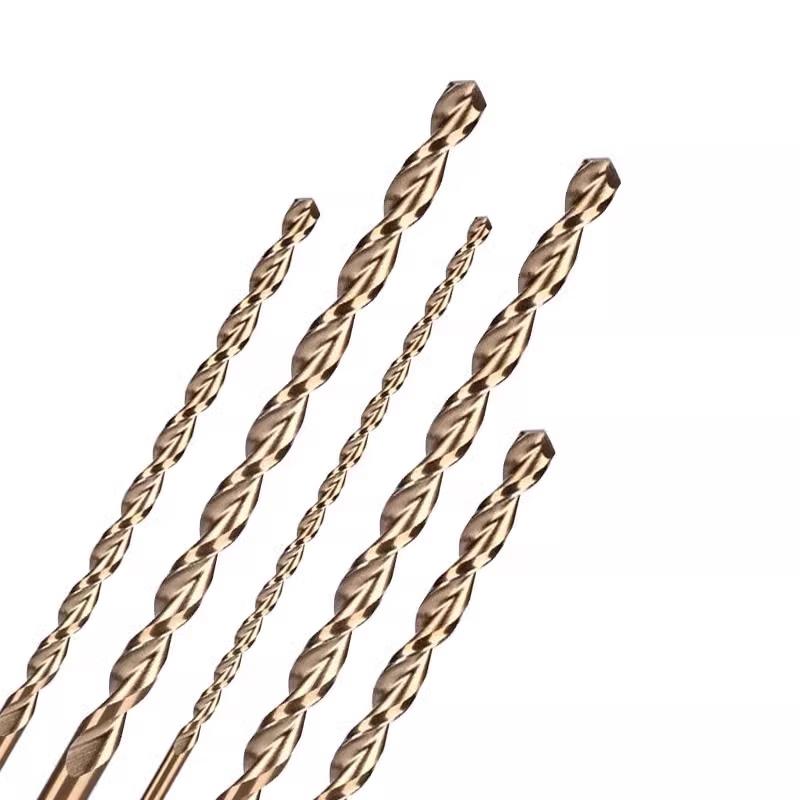 Langjiatuo M35 Cobalt Extended Twist Drill Bit for Stainless Steel