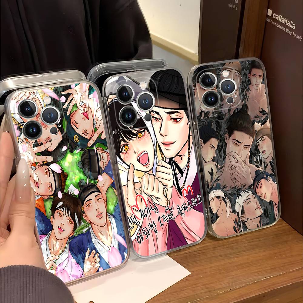 Comic P-Painter Of The N-Night Transparent Soft Phone Case For IPhone 15 12 14 16 17 13 Plus 11 Pro Max 13 Pro