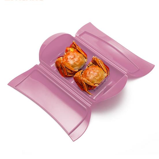 Microwave Steamer Multifunctional Food Grade Cold Heat Resistant Intimate Handle Easy Clean Steam Rack