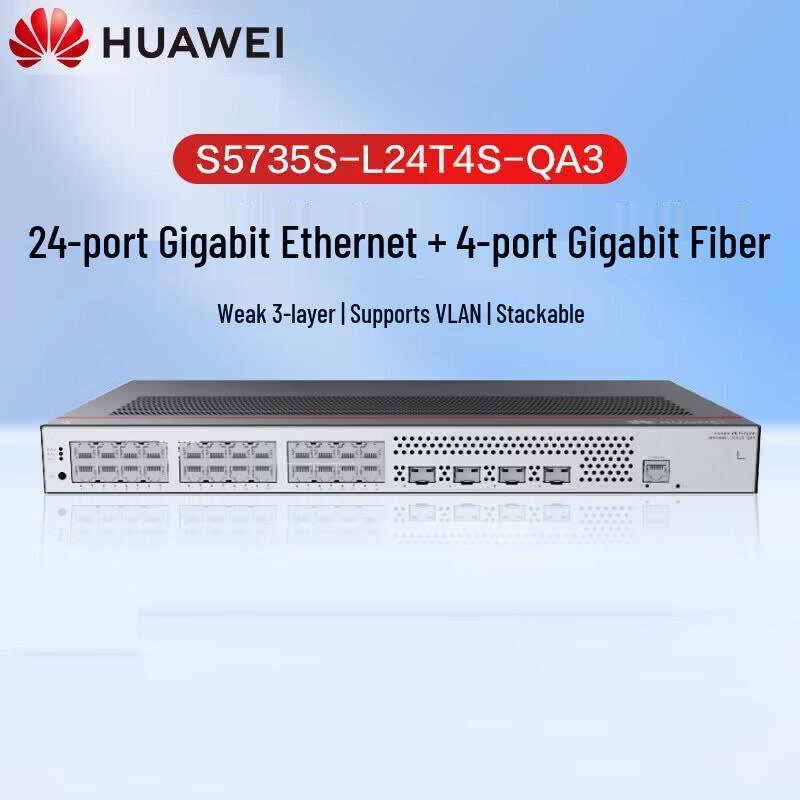 

Huawei S5735S-L24T4S-QA3 Enterprise Layer 3 Switch