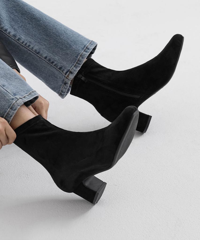 Chaakan Mock Spandex Ankle Sock Boots Bssds4F8774
