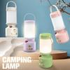 LED Camping Lamp Hanging Rechargeable Camping Lighting Lights 3 Color Stepless Dimming Outdoor Portable Emergency Camping Light