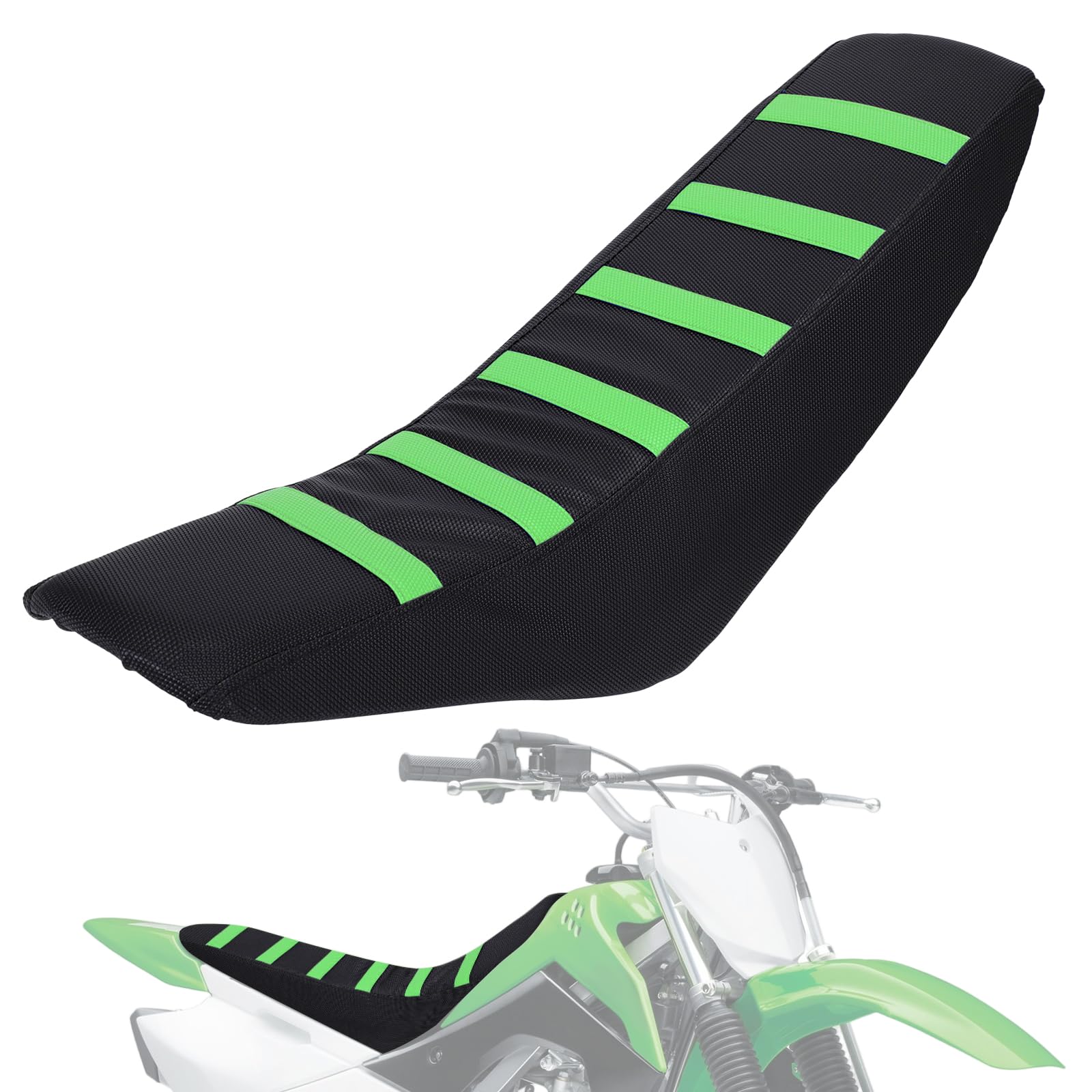 

JFG Чехлы на сиденья мотоцикла Водонепроницаемые Высокая эластичность Противоскользящие Износостойкие Универсальная посадка Модели автомобилей зелёный