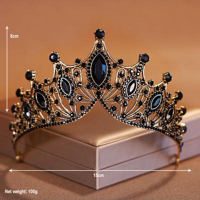 Nová Korunka pro Nevěstu Barokní Luxusní a Elegantní Dámská Dospělá Princezna Narozeninová Korunka
