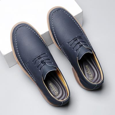 Modische Stilvolle Herren Echtleder Oxford Schuhe Männliche Hochzeitsfeier Büro Business Schuhe Heißer Verkauf Formelle Kleidung Schuhe Derby Sneaker