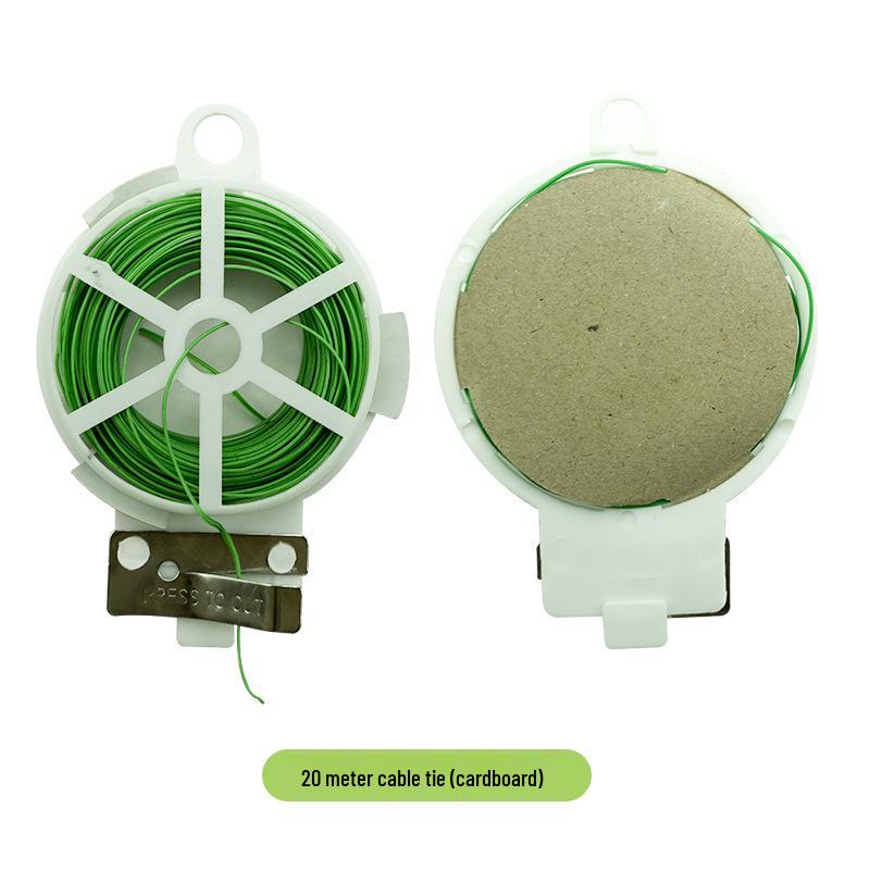 

Садовая лента и самозатягивающиеся кабельные стяжки для подвязки и поддержки садовых растений