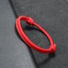 New Handmade Adjustable Rope Bracelet Men 4mm Thin String Relationship Braclet Gift For Him Lucky Thread Brazalete Pulseira