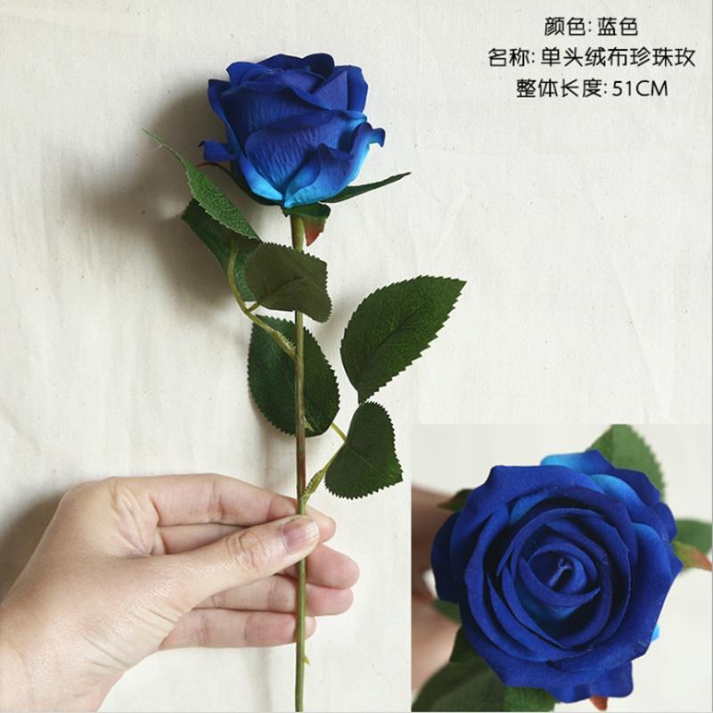Artificial Flowers Fake Rose Bouquet Vases Home Room Decoration Accessories Wedding Plants Bridal Clearance Floristics Diy Gift