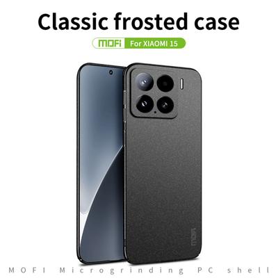 For Xiaomi 15 MOFI Shield Matte Series Case PC Phone Cover Slim Fit