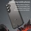 For Samsung Galaxy S25+ Case with Screen Film WANLONFENG FD Series Skin Touch TPU PC Phone Back Cover