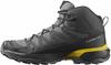 Hiking Shoes X Ultra 360 Mid GTX Castlerock Black Spicy Mustard