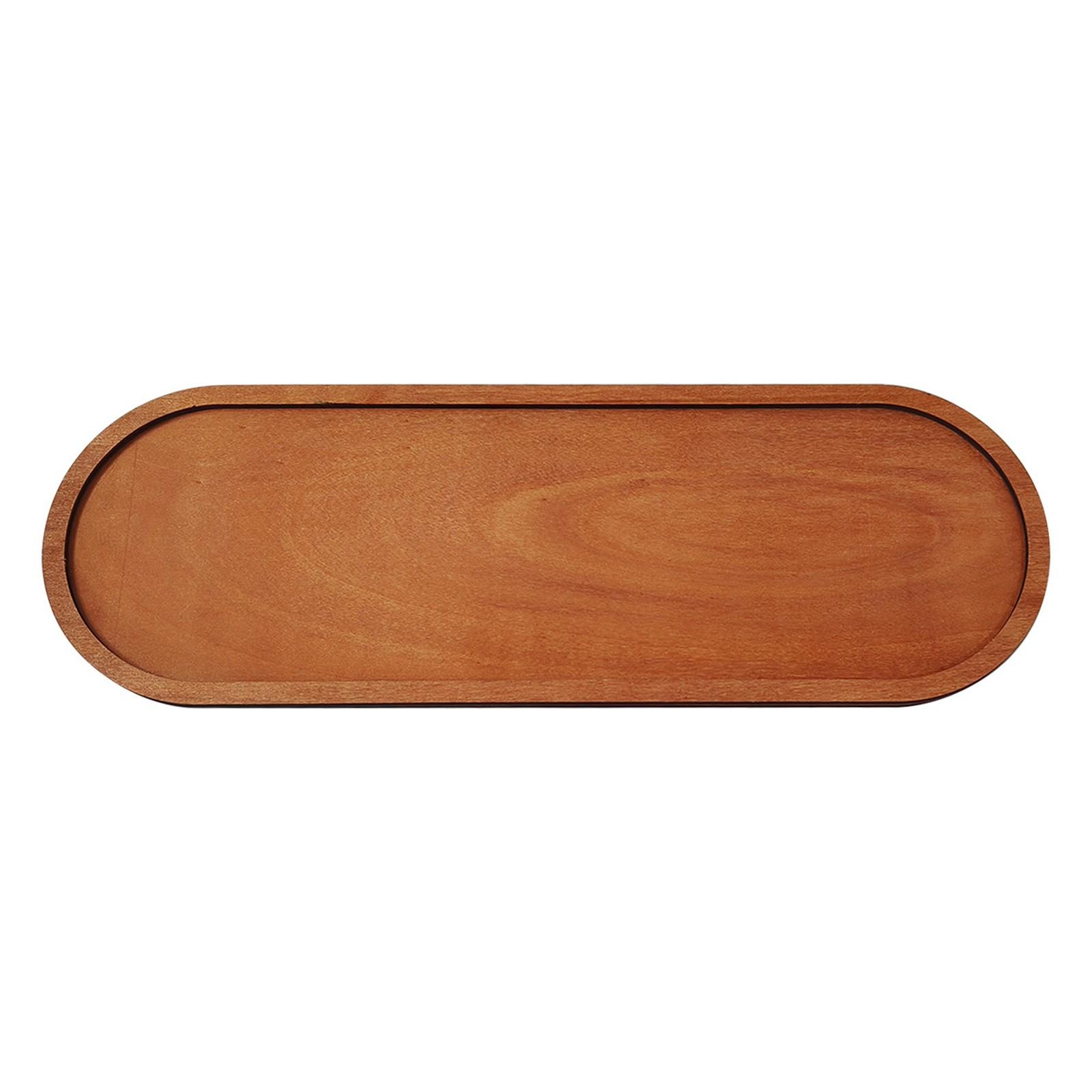 

Натуральное дерево ручной полировки многофункциональный деревянный поднос One Size