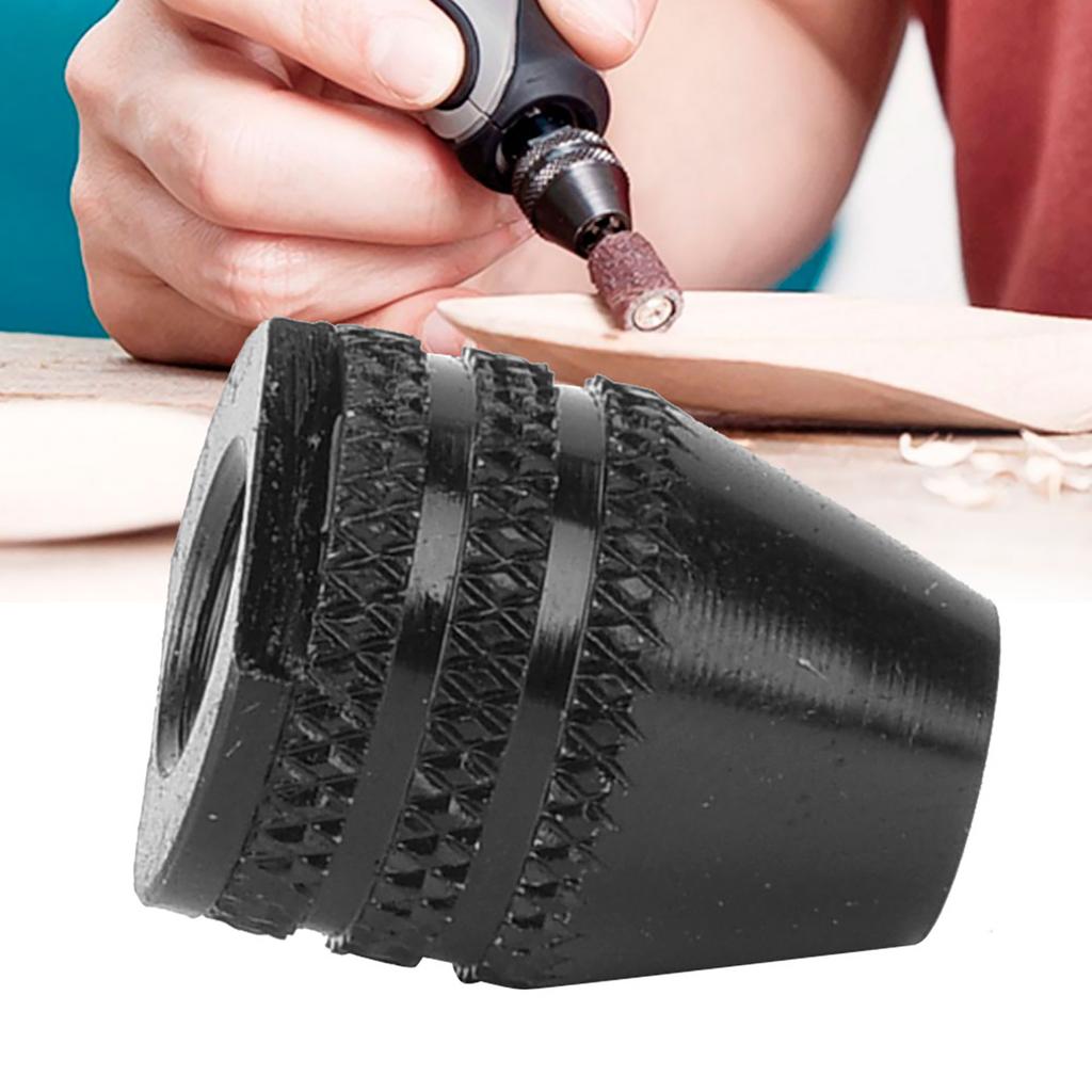 7mm Drei-Backen-Spannzangenadapter-Konverter für elektrischen Schraubendreherbohrer (Kurzer Schwanz)