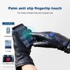 Rechargeable Heating Gloves Waterproof Touchscreen Thermal Gloves Battery Powered Heated Gloves for Outdoor Motorbike Riding