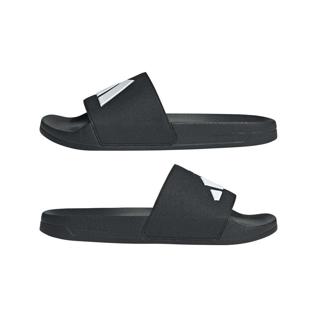 Adidas Adilette Shower Sport Unisex Core Black Size Sandals, Adult, OMS96, Black/Footwear White/Core (JS3565), 23.5cm
