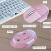 2.4G Wireless Mouse for Laptop Ergonomic Computer Mouse with 3 Adjustable Levels 6 Button Cordless Mouse Bluetooth Mouse