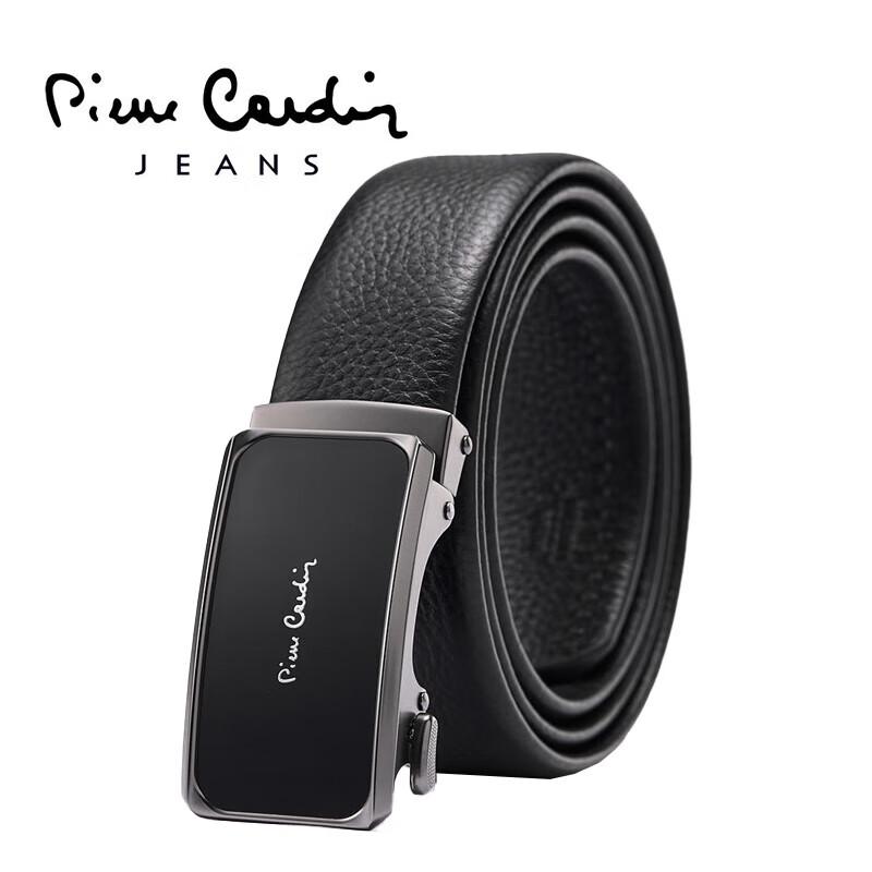 Мужской кожаный ремень Pierre Cardin с автоматической пряжкой