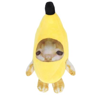 Banana Cat Plush Toy Multipurpose Funny Decompression Cute Cartoon Soft Cozy Stuffed Animals Toy