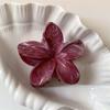 Summer Acrylic Flower Hair Clip for Women Marble Texture Hair Claws Clips Trendy Girl Hairpin Korean Hair Accessories Headwear