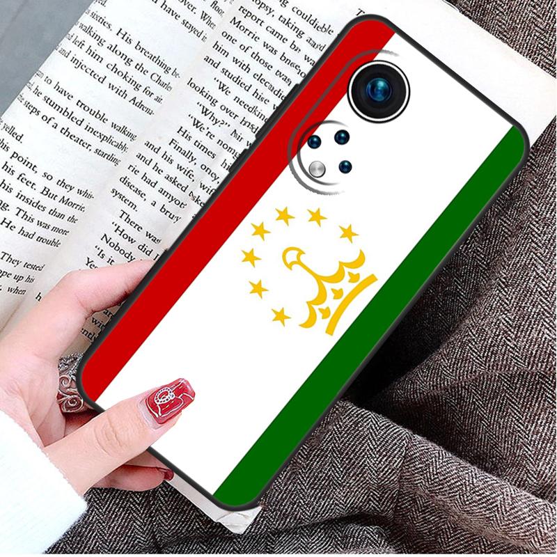Tajikistan Flag Case For Honor Magic 8 Pro 5 6 7 Lite Honor 400 200 50 70 90 X9d X9c X9b X9a X8b Win RT Cover