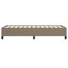 Vidaxl Bed Frame Without Mattress, Taupe, 100X200 Cm, Upholstered