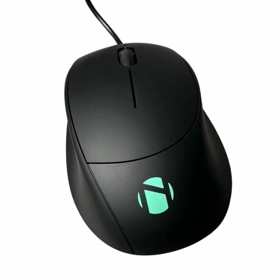 

Japanese Brand Wired Computer Meter Matte Simple and Ideal for Office and A Japanese Nibiru Mouse, 1.27 Cable, Lightweight, Sweatproof, Finish,