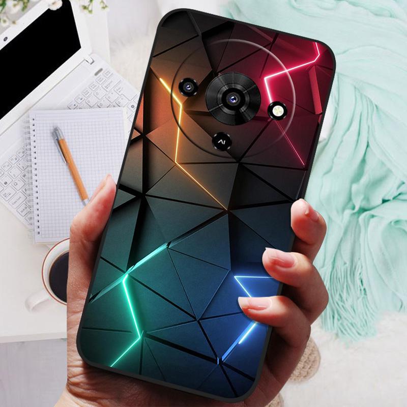 For ZTE Blade A76 5G Z2469N Case TPU Soft Rose Panda Cute Silicone Case Covers For ZTE Blade A76 A 76 BladeA76 5G Phone Cases
