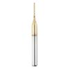 PCB Machine Milling Cutter Drill Bit Engraving Router Bits Titanium Coat 1mm CNC Carbide End Mill For Glass Fiber