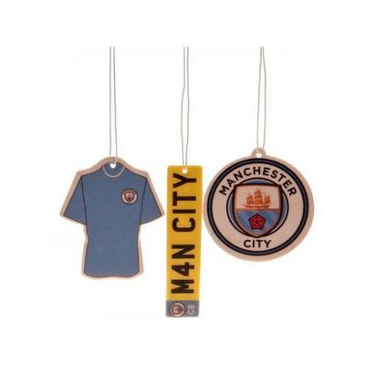 Manchester City FC Lufterfrischer-Set (Packung mit 3)