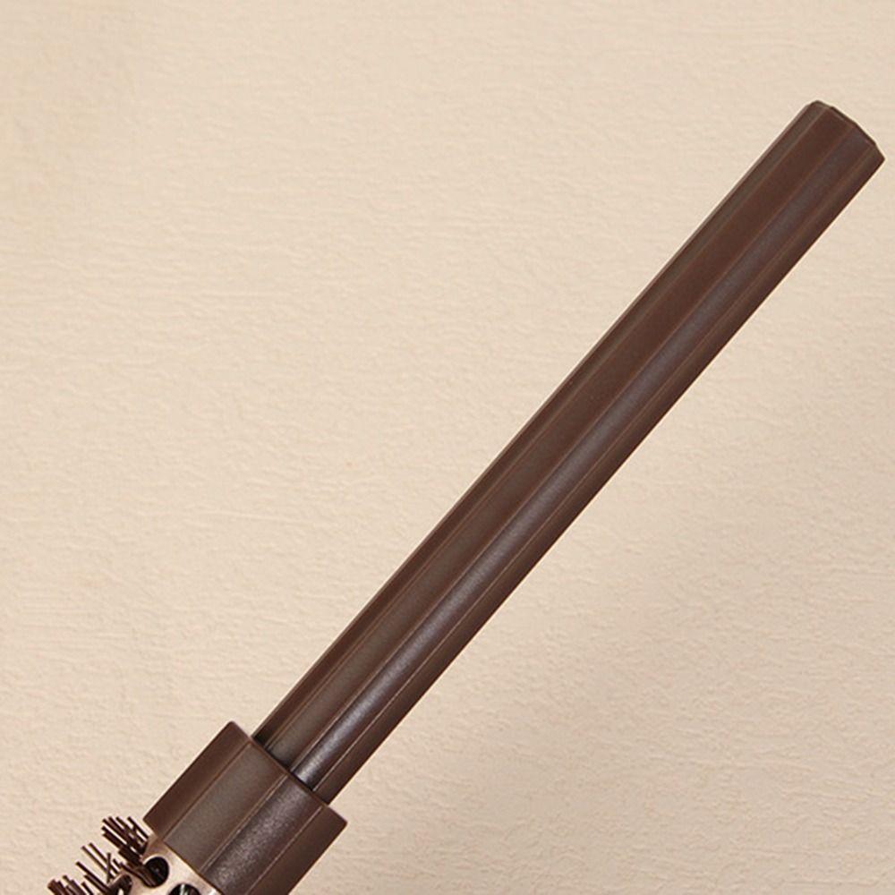 3Pcs Nylon Bristles Curly Hair Styling Comb Aluminum Tube Hair Root Comb  Home Use
