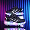 New runaway shoes children's pulley shoes USB charging luminous shoes skates invisible wheel shoes double wheel popular women