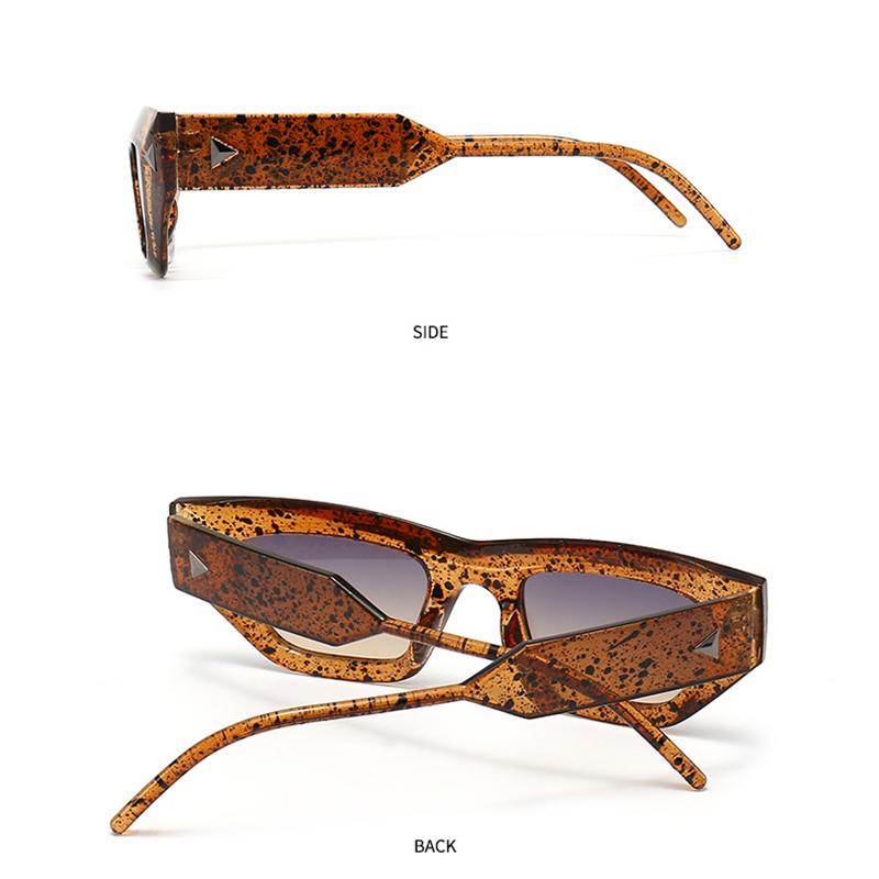 Comfortable Durable High Quality Designer Style Retro High End Stylish Riveted Female For Both Male Sun Glasses