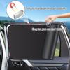ZATOOTO Car Window Shade For Baby Car Privacy Shades Full Blackout Car Window Covers For Back Window Magnetic Side Window Shade Universal Cool Down