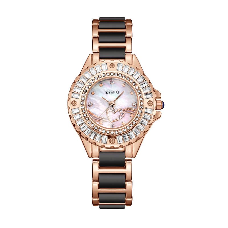 Women s Starry Sky Quartz Watch with Diamond Accents Barewatch