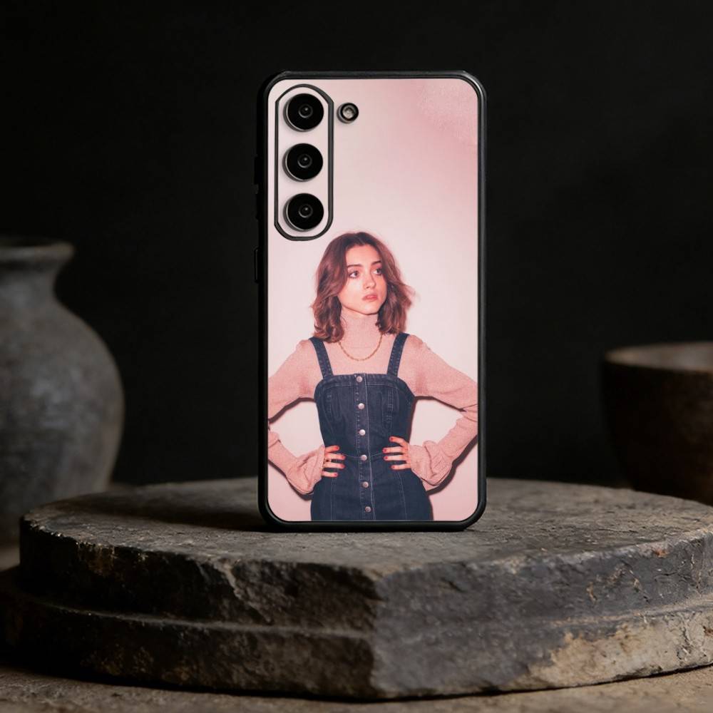 

Retro Chic Vibe Natalia Dyer Phone Case For Samsung Galaxy A91,80,73,72 ,71,53,52,32 ,31,22,21s,20,Soft Black Case Samsung a30 a20