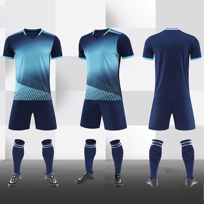 Football Jersey Suit Games Short-Sleeved Kindergarten Children'S Training Jersey Competition Jersey Short-Sleeved Men And Women