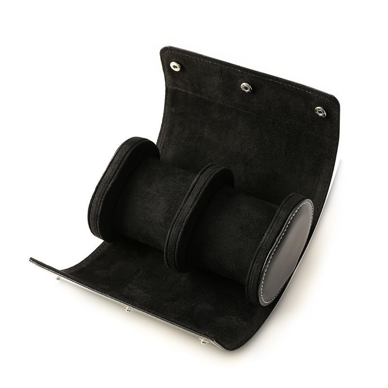 Watch Roll Travel Case Watch Storage and Organizer-Secure Storage with Innovative Removable Pillows & Solid Watch Organizer