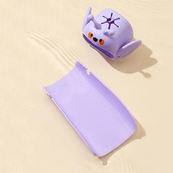 Children Faucet Extender Cartoon Bee Shape Dual Interface Design Splash-proof Faucet Extender Bathroom Gadget