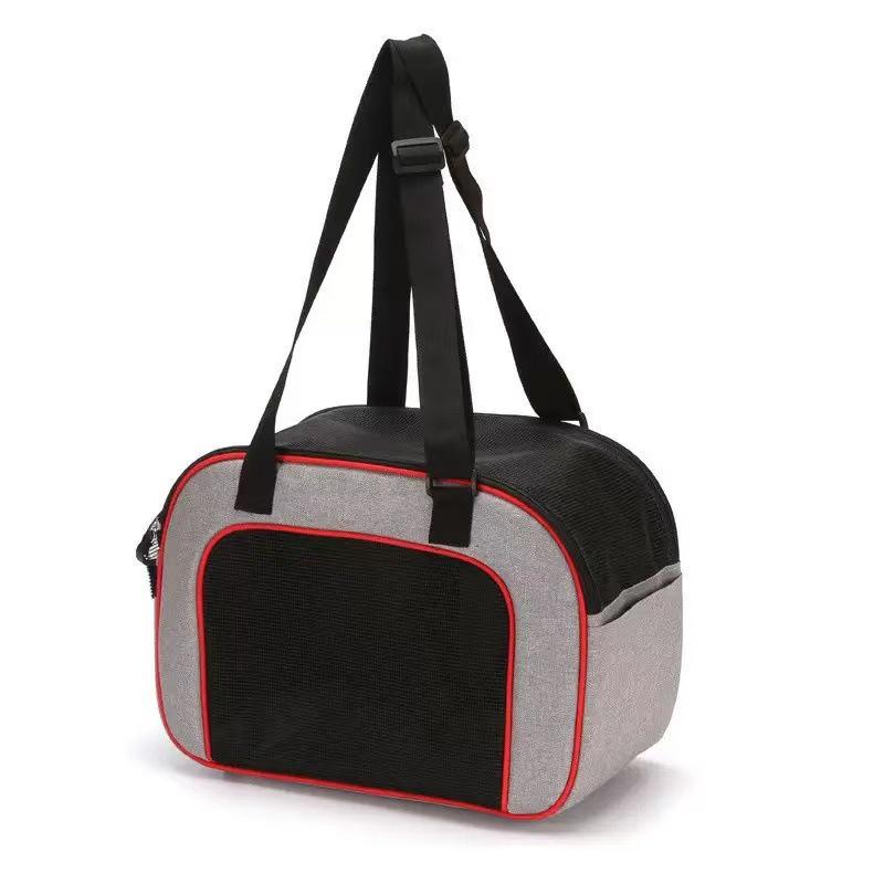 Portable Multifunctional Pet Bag: Crossbody, Handheld & Breathable Carrier for Cats and Dogs, Foldable Design for Easy Outings